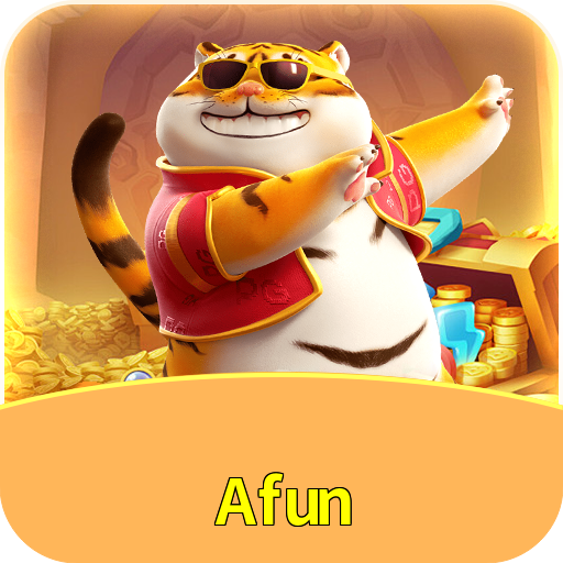 Imagem promocional da Afun mostrando a plataforma e suas vantagens